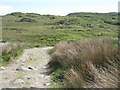 Rough track at Knockvologan in PA66 6BN