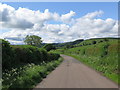 Minor road south of Wooler in NE71 6PE