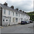 White houses, Station Terrace, Lampeter in SA48 7HU