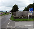 Cwmann boundary sign, Carmarthenshire in SA48 8DU