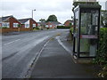 KX100 telephone box on Tennyson Way, Kidderminster in DY10 3XS