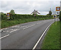 From 50 to 30 on the approach to Cwmann, Carmarthenshire in SA48 8DU