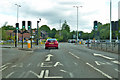 A321/A3095 traffic lights in Sandhurst (Bracknell Forest)