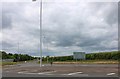 Roundabout on the A5 Watling Street, Sheeplane in LU7 9RA