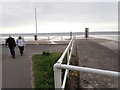 Western end of the Marine Walk, Aberavon in Sandfields West Community