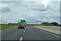 Footbridge over A5 Dunstable Northern Bypass in LU7 9QJ