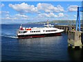 Argyll Flyer berthing at Dunoon breakwater in PA23 7ED