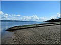 Old slipway at Whiteforeland Point, River Clyde, Greenock in PA16 7UA