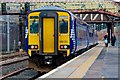 ScotRail Sprinter Train at Carstairs Railway Station in Carstairs Junction