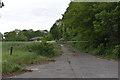 Abandoned access road, RAF Bentwaters in IP12 2FH