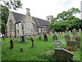 The Church of St Mary with part of its burial ground at Wath in Wath