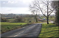 View along the road to Hadleigh from Whatfield in IP7 6RZ