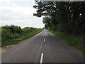 Southeast on B1111 in Stow Bedon and Breckles