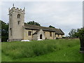 All Saints Church and part of its burial ground at Wighill in LS24 8BQ