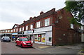 Post Office and shops on Thingwall Road, Irby in CH61 0HF