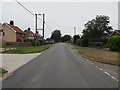 Looking North on Hale Road Ashill in IP25 7BW