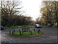 Scamells car park on Holmwood Common in RH5 4DU