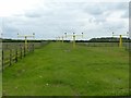 East Midlands Airport runway lights in DE74 2WL