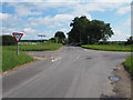 Minor rural crossroads in Great Cressingham