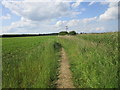 Footpath from Drove Lane to Holdingham in Sleaford Westholme Ward