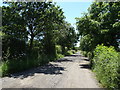 Track to Lower Hollowfields Farm in B96 6TQ
