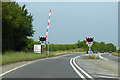 Level crossing  on A4130 Bosley Way in OX10 9GL