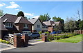 New houses on Icknield Street, Redditch in B98 9AJ