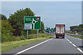 A43 towards Northampton in NN12 6JD