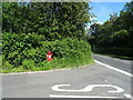 Elizabeth II postbox on Hill Lane, Weatheroak Hill in B48 7EG