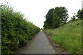 Path beside the ring road in YO32 3HH