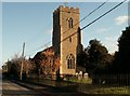 St. Mary's; the parish church of Tattingstone in Tattingstone