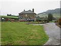 Looking along the Alkham Valley from Standen Lane junction in CT18 7AS