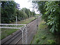 Railway line south west of Congleton station in CW12 3JP