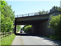 A42 bridge over Measham Road in DE12 7QT