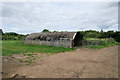 Corrugated Metal Hut at the end of Carr Lane in PR4 6BF