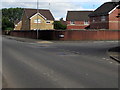 Junction of Stokes Court and Caerleon Road, Ponthir in NP18 1GQ