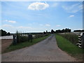 Road to Hazlehurst Farm, Little Witley, Worcestershire in WR6 6LQ