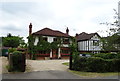 Houses on Loughton Lane, Theydon Bois in CM16 7LA
