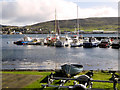 Marina and Harbour at Scalloway in ZE1 0UN