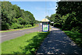 Lingley Mere Bus Stop in WA5 3JL
