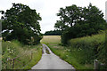 A track off Dobbinhorse Lane in Clifton and Compton