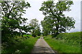 Marefield Lane climbing up to Melton Road in Lowesby