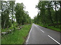The B976 near Dinnet in AB34 5LN