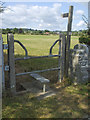 A metal stile between Evercreech and Stoney Stratton in BA4 6HU