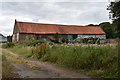 Derelict barn at Bentley Hall in IP9 2DA