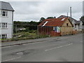 Fenced-off area, Lloyds Terrace, Adpar, Ceredigion in SA38 9ED