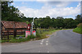 Postbox west of Langdale End in YO13 0BN