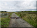 Minor road crossing the Moor of Drumwalt in DG8 9RS