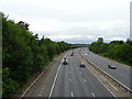 M11 Motorway towards Cambridge in CM22 7PE