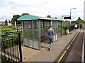 Shelter on Caldicot railway station in NP26 5DE